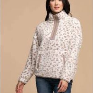 Ricki’s XXL Cozy Leopard Print Pullover